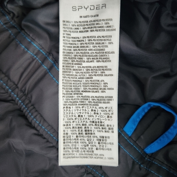 Spyder Mini Expedition Pant. Snow Bibs. Snow Pants. Little Boy Size 2. N… - Picture 9 of 11
